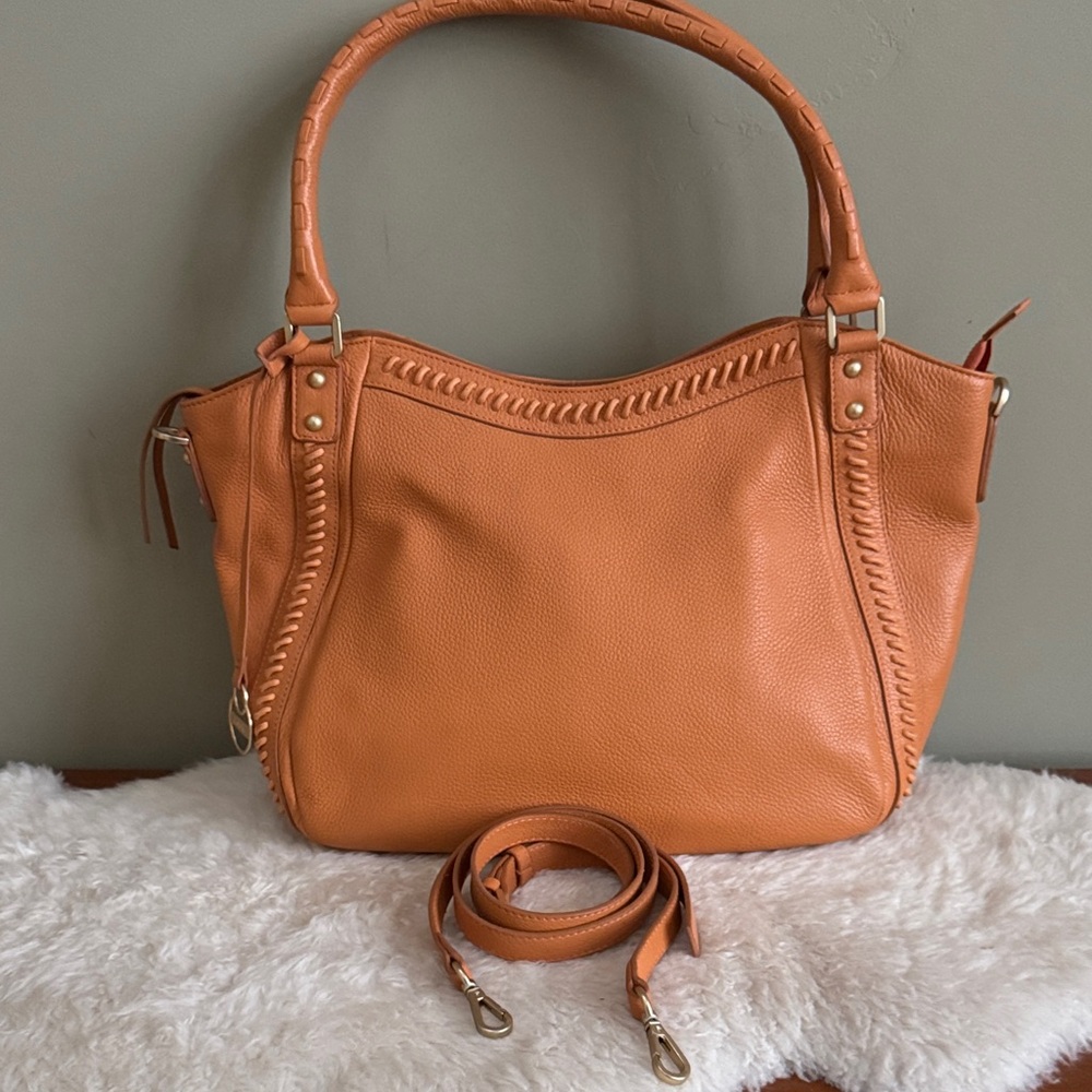 Women's Lodi’s Tan Leather Tote Bag